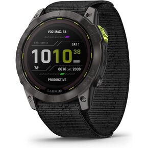 Garmin Enduro™ 2 – Ultraperformance Watch, Long-Lasting GPS Battery Life, Solar Charging, Preloaded Maps (Renewed)