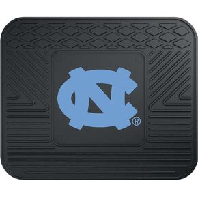 FANMATS 10060 North Carolina Tar Heels Back Row Utility Car Mat - 1 Piece - 14in. x 17in., All Weather Protection, Universal Fit, Molded Team Logo