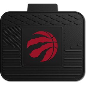 FANMATS 9422 Toronto Raptors طقم سجادة سيارة من الفينيل شديد التحمل مكون من قطعتين، سجادات أرضية الصف الأمامي، حماية من جميع الأحوال الجوية، ملاءمة عالمية، تصميم خزان عميق