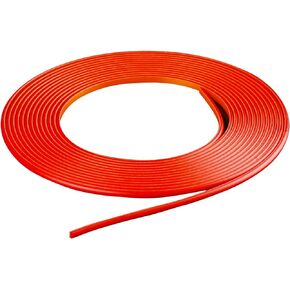 فرط سرعة الصوت 5 متر أحمر DIY مطاطي للباب واقي للحواف قطاع صب حامي للسيارات الداخلية والخارجية in Kuwait