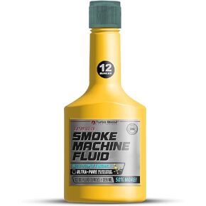 12 OZ Value Size Fluid - Premium Refill Solution for Automotive Smoke Machine Leak Detectors - for EVAP Diagnostics, Engine/Intake/Exhaust - Made in The USA! Clean Pure and Thick Smoke
