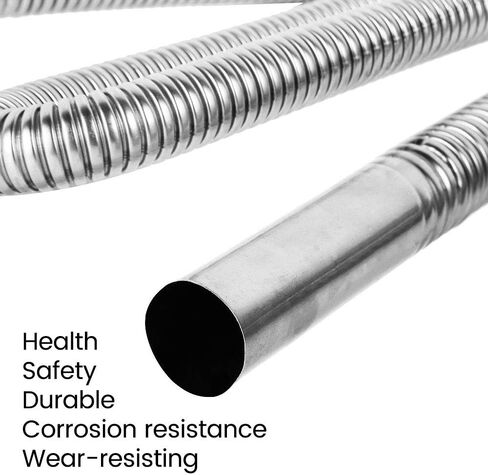 2.5 سنتيمتر/1 بوصة 120 سنتيمتر أنبوب العادم الداخلي الفولاذ المقاوم للصدأ العادم الأنابيب الصلب وقوف السيارات سخان الهواء العادم الأنابيب الغاز سخان السيارات الفولاذ المقاوم للصدأ العادم تنفيس خرطوم لسخان الديزل in Kuwait