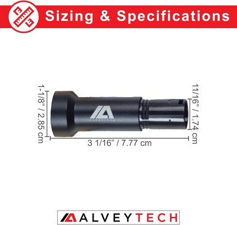 AlveyTech XLR Dual Port USB Charging Adapter with Digital Voltage Meter - for Power Chairs, Mobility Scooters, Electric Wheelchair, E-Bike, Medical Scooter Charger Adaptor Accessories, Fast Charge in Saudi Arabia