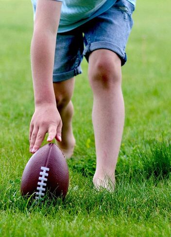 Foam Football - 7.25" Kids Football - Soft, Small Footballs for Kids – Toddler Mini Football 3 Pack in Saudi Arabia