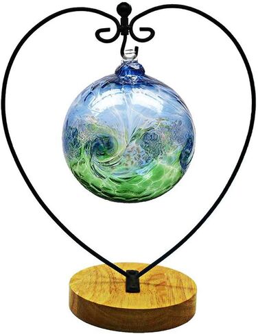 Archi Ornament Display Stand Holder Home Wedding Decoration Rack for Hanging Glass Globe Air Plant Flower Pot Stand Iron Pot Hook Stand Terrarium Witch Ball(Heart) in Saudi Arabia