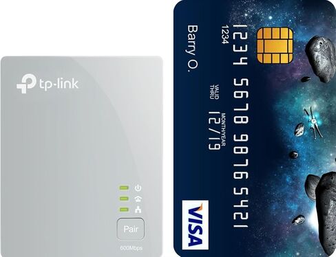 مجموعة محول TP-LINK TL-PA4010KIT AV600 Nano Powerline، حتى 500 ميجابت في الثانية (متجدد) in Kuwait