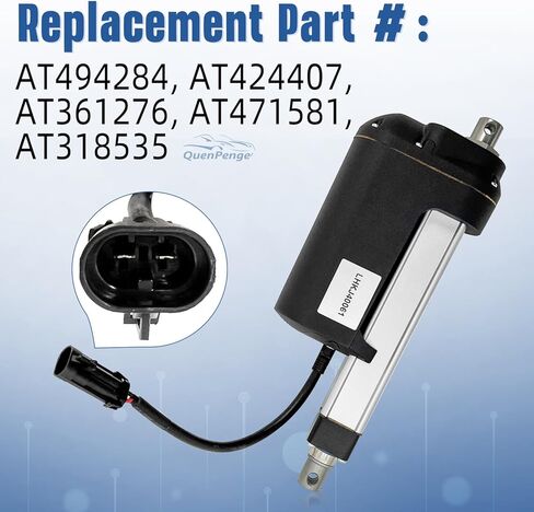 مشغل Quick Tach، AT494284، SS440، AT424407، مشغل Quick-Tach متوافق مع John Deere 318D 320D 323D 319D 329D 328E 204K 204L 244J 244K 244L 304J الجزء #: AT361276، AT471581 ، AT318535 in Kuwait