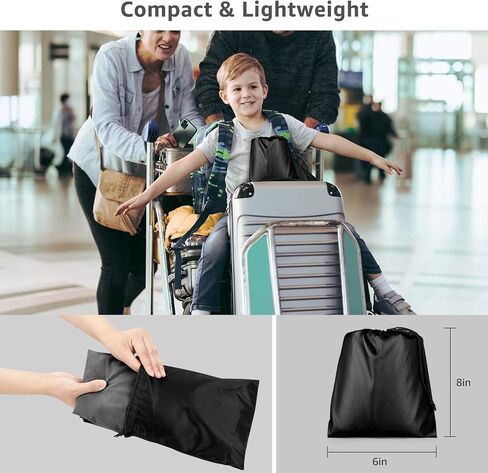 [2-Pack] Rewondah Inflatable Foot Rest Airplane, Kids Airplane Bed | Adjustable Height Travel Foot Rest Pillow | Toddler Airplane Seat Extender | Inflatable Foot Rest for Air Travel Flights Train, Car in Saudi Arabia