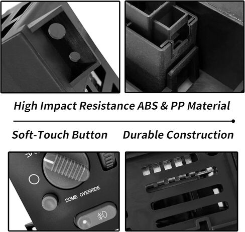 Headlight Switch & Fog Light Switch | Replacement for 2003-2007 Chevy Silverado Suburban Tahoe Avalanche GMC Sierra Yukon Cadillac Escalade & More | Replaces# 19381535, 15143597 in Kuwait