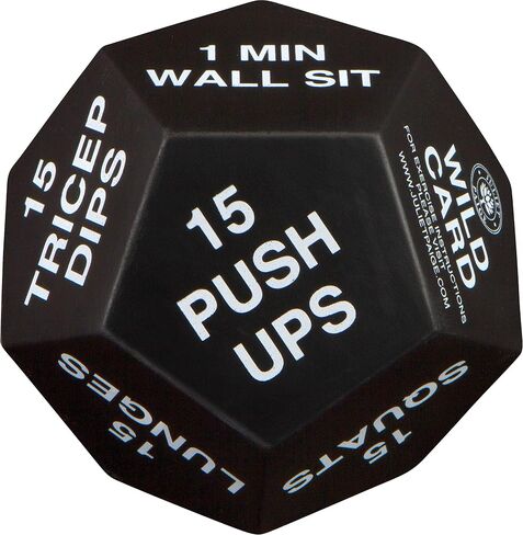 Exercise Dice for Home Fitness, Workouts, WOD, Cardio, HIIT, and Sports in Saudi Arabia