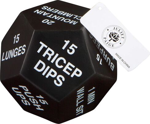 Exercise Dice for Home Fitness, Workouts, WOD, Cardio, HIIT, and Sports in Saudi Arabia