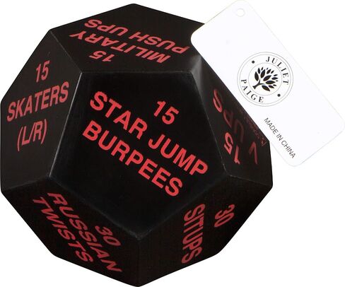 Exercise Dice for Home Fitness, Workouts, WOD, Cardio, HIIT, and Sports in Saudi Arabia