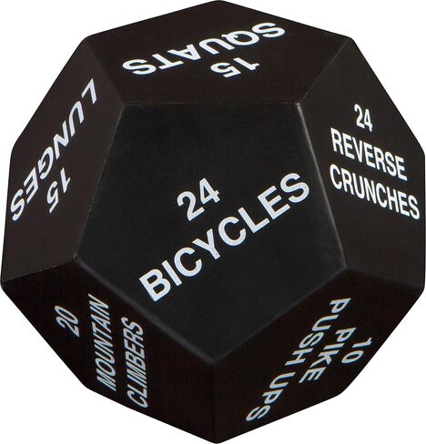 Exercise Dice for Home Fitness, Workouts, WOD, Cardio, HIIT, and Sports in Saudi Arabia