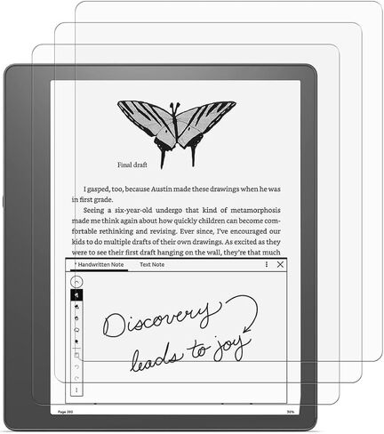 [عبوة من 3 قطع لجهاز Kindle Scribe مقاس 10.2 بوصة (الجيل الأول - إصدار 2022) واقي شاشة عالي الدقة مضاد للوهج وبصمات الأصابع (غير لامع) [ليس زجاجيًا] in Kuwait