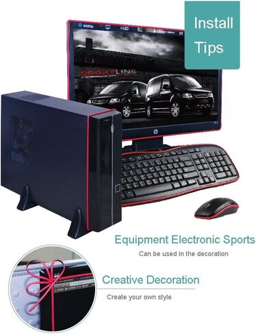 فرط سرعة الصوت 5 متر أحمر DIY مطاطي للباب واقي للحواف قطاع صب حامي للسيارات الداخلية والخارجية in Kuwait