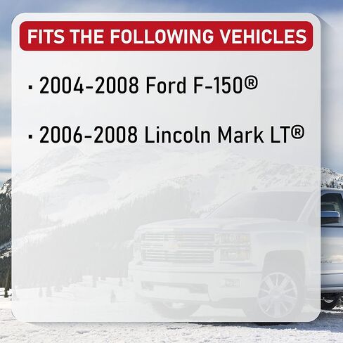 عمود التوجيه المتوسط ​​مع مقرنة U المشتركة - متوافق مع Ford F-150 2004-2008 وLincoln Mark LT 2006-2008 - يستبدل 8L3Z-3B676-B، 4L3Z3B676DA، 7L3Z3B676A - مفاصل العمود السفلي in Kuwait