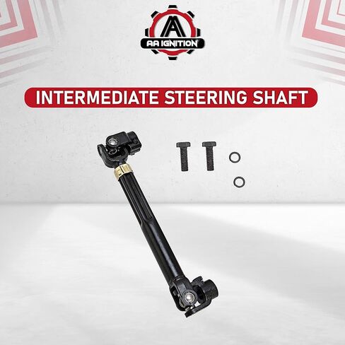 عمود التوجيه المتوسط ​​مع مقرنة U المشتركة - متوافق مع Ford F-150 2004-2008 وLincoln Mark LT 2006-2008 - يستبدل 8L3Z-3B676-B، 4L3Z3B676DA، 7L3Z3B676A - مفاصل العمود السفلي in Kuwait