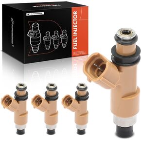A-Premium Fuel Injectors Set of 4 Compatible with Subaru Outback 2008-2009, Legacy 2008-2009, 2.5L, Replace# 16611AA730, 16611AA68B