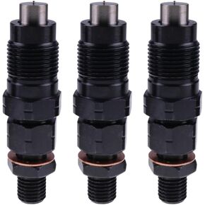 9430610416 8970799761 105148-1271 Fuel Injector 3-Pack for Isuzu 3LB1 3LD1 4LE1 Engine Hitachi EX40U EX50U EX55UR-3 EX58MU Sumitomo SH55U Excavator