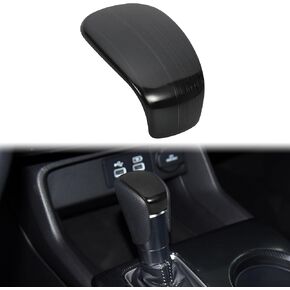 TOMALL Stainless Steel Car Gear Shift Knob Cover Compatible with Honda Civic 11th 2022 2023 Shifter Panel Trim Gear Lever Cover for Car Interior Center Console Accessories (Black Brushed)