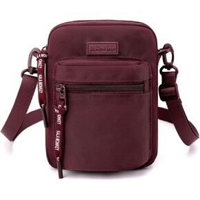 Long Keeper Crossbody Phone Bag - Women Men Travel Sling Bag Water Resistant Running Sport Cross Body Pouch Belt Waist Bag