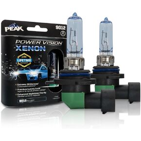 PEAK 9012 Power Vision XENON Bright White 60-Watt Headlights, Pack of 2