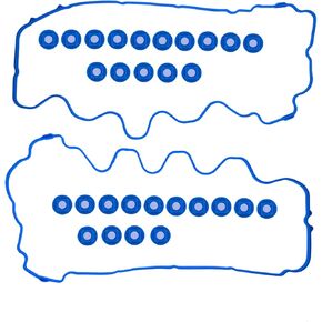 Engine Valve Cover Gasket Set Replacement For 2007-2010 Ford F-150 F-250 F-350 Super Duty Expedition Explorer Mustang Navigator Mountaineer Mark LT 4.6L 5.4L TRITON VS50687R VS50433