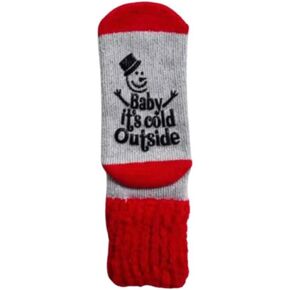Ladies Cozy Tweets for Your Feet Novelty Socks, Feather Yarn Top, Fun Sayings on Feet, 4-10