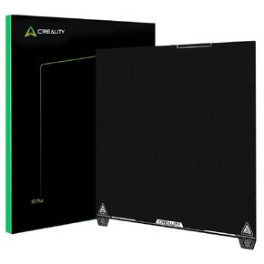 Official Creality K1 Max Build Plate PEI Sheet, 315 x 310mm Smooth Removable Flexible Spring Surface Excellent Heat Resistance Heated for Ender 3 S1 Plus K1 Max 3D Printer(Without Magnetic Base)