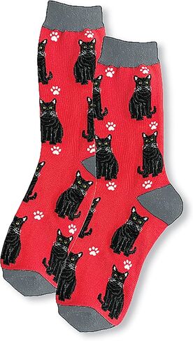 E&S Imports Pet Lover Socks - All Season - One Size Fits Most - for Women and Men – Cat and Dog Gifts in Kuwait