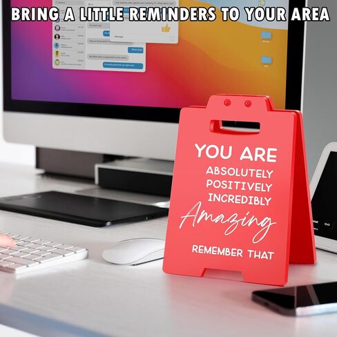 هدايا ملهمة لديكور المكتب، هدايا عيد الميلاد لزملاء العمل للنساء، أنت هدايا مذهلة، التفكير فيك، هدايا مدروسة، تشجيع تحفيزي، هدايا مكتبية، ديكور مكتبي، علامة حمراء in Kuwait