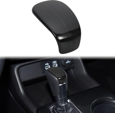 غطاء مقبض ناقل الحركة من الفولاذ المقاوم للصدأ من TOMALL متوافق مع Honda Civic 11th 2022 2023 غطاء رافعة تروس لوحة ناقل الحركة لملحقات وحدة التحكم المركزية الداخلية للسيارة (أسود مصقول) in Kuwait
