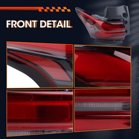 Outer LED Tail Light Rear Lamp Assembly Fit for 2022 2023 2024 Chevrolet Traverse Left Driver Side 86785340 85133095 GM2804151 2874100 166-11907L in Saudi Arabia