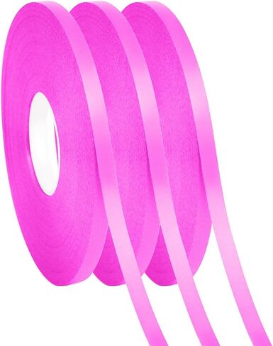 3 Rolls Sparkling Curling Ribbon, Mardi Gras Curling Ribbon for Gift Wrapping Carnival Party Decorations Craft Bouquet,Wedding,Floral Arrangement 02 Purple,Green,Gold 3/16 Inch in Kuwait