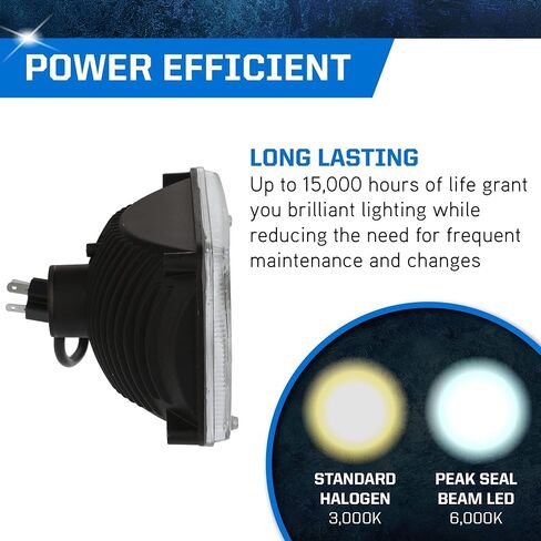 PEAK H4656 شعاع مختوم 6000K LED المصباح in Kuwait