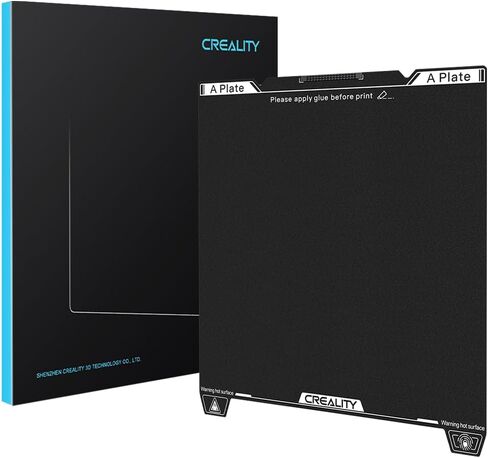 Official Creality K1 Max Build Plate PEI Sheet, 315 x 310mm Smooth Removable Flexible Spring Surface Excellent Heat Resistance Heated for Ender 3 S1 Plus K1 Max 3D Printer(Without Magnetic Base) in Kuwait