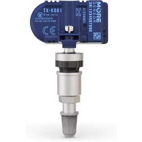 MORESENSOR Compact PRO Series 433MHz TPMS Tire Pressure Sensor | Preprogrammed for Select 40+ Japanese Brand Models | Replacement for 40700-3JA0A | Clamp-in | KX-S039
