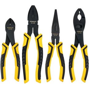 BI-MATERIAL PLIER SET -4 PIECES