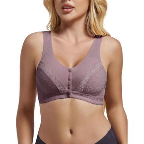 Bras for Older Women Front Closure Bras for Women Front Closure Womens Bra with Front Closure Front Button Senior Bras