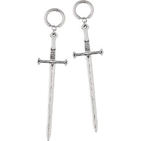 Sacina Gothic Sword Earrings, Sword Earrings Dangle, Sword Earrings for Women, Halloween Earrings, Witchy Earrings, Christmas New Year Jewelry Gift For Women