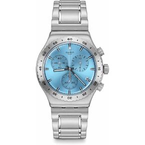 Swatch Dress Watch Blue Quartz Stainless Steel THAT'S SO PEACHY
