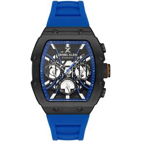 Watch for Men, Multifunction Mens Watch - Colorful Wrist Watch for Men, Analog Wrist Watch, Luxury Watches for Men, Mens Silicone Strap Watch
