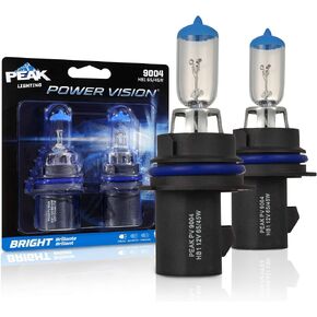 PEAK Power Vision Automotive High Performance 9004/HB1 65/45W Headlights (2 Pack)