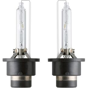 D2S Xenon Bulbs for Acura MDX RDX RL TL ILX ZDX NSX TSX HID Headlights, 6000K Cool Bright White D2SC1 OEM 35W Projector Bi-xenon Low Beam Lights, 2-Pack