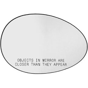 SCITOO Right Side Mirror Glass Fit For 2007-2013 For Mini COOPER Chrome Replacement Exterior Mirror Glass Convex Heated OE:51162755630 PL:MC1325102