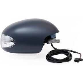 Fit System 72520V Volkswagen Beetle Driver Side OE Style Heated Power Replacement Mirror with Turn Signal, Black