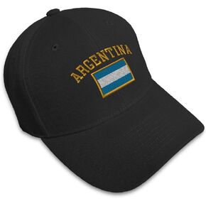 Speedy Pros Baseball Cap Argentina Flag Embroidery Countries Hats for Men & Women
