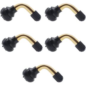 PVR70 Tire Valve Stem Bent 45 Degree Angled Fits for 50cc 150cc Scooter Motorcycle Scooter ATV Go Kart. (5)