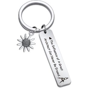 NOTHERS RSZOTW Architect Gift Architect Jewelry Architect Thank You Gift Architecture Jewelry Architect Engineer Keychain Architect Birthday Keychain Architect Keychain