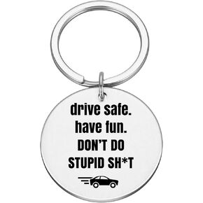 drive safe have fun don't do stupid sh*t, Funny Gift for college student, high school graduate gift idea, Back to School Gifts, Teen boy gifts #K59